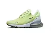 nike sportswear air max 270 blanche vert